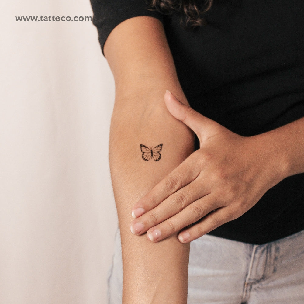 Butterfly Semi-Permanent Tattoo - Set of 2