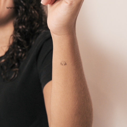 Tiny Octopus Semi-Permanent Tattoo - Set of 2