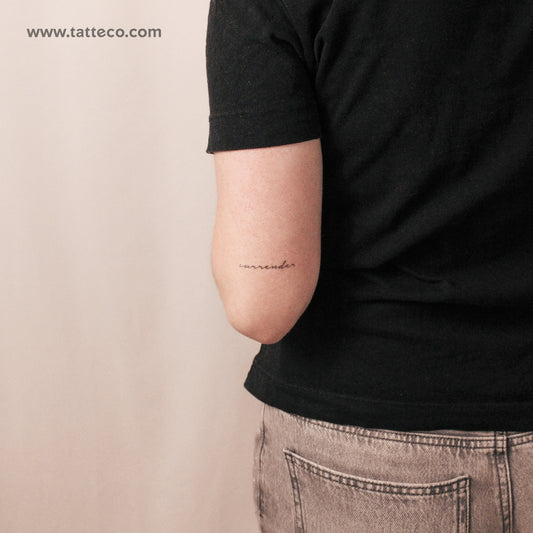 Surrender Semi-Permanent Tattoo - Set of 2