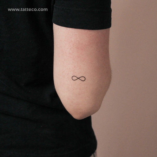 Little Infinity Symbol Semi-Permanent Tattoo - Set of 2