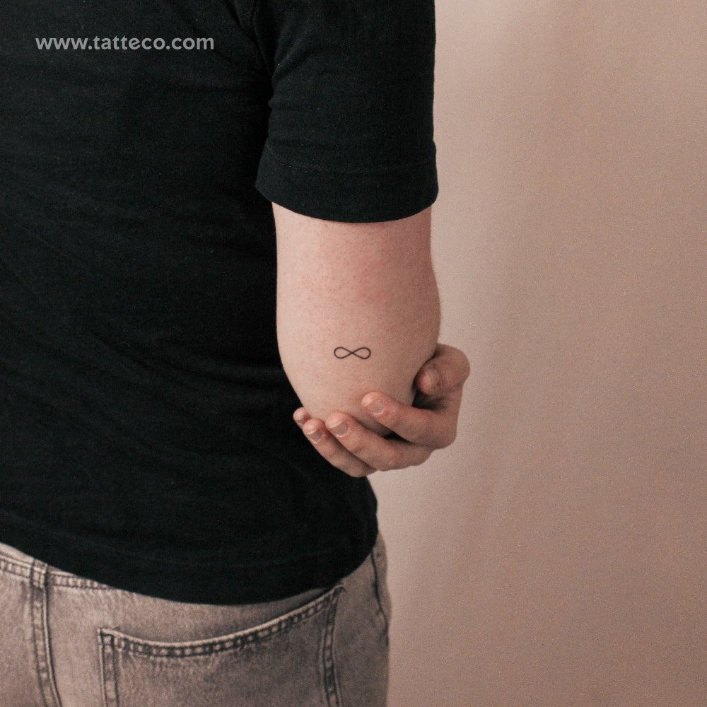 Little Infinity Symbol Semi-Permanent Tattoo - Set of 2
