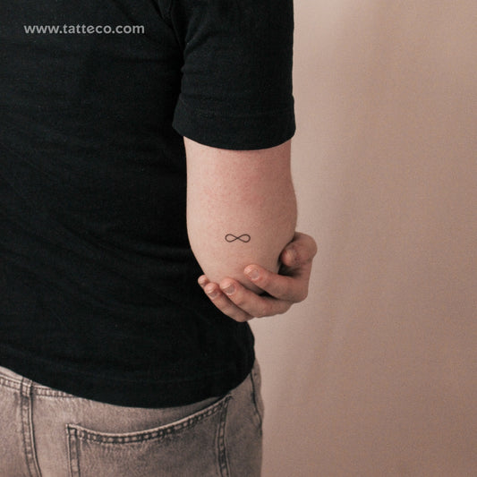 Little Infinity Symbol Semi-Permanent Tattoo - Set of 2