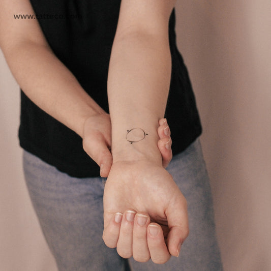 Tatuaje semipermanente Ubuntu - Juego de 2