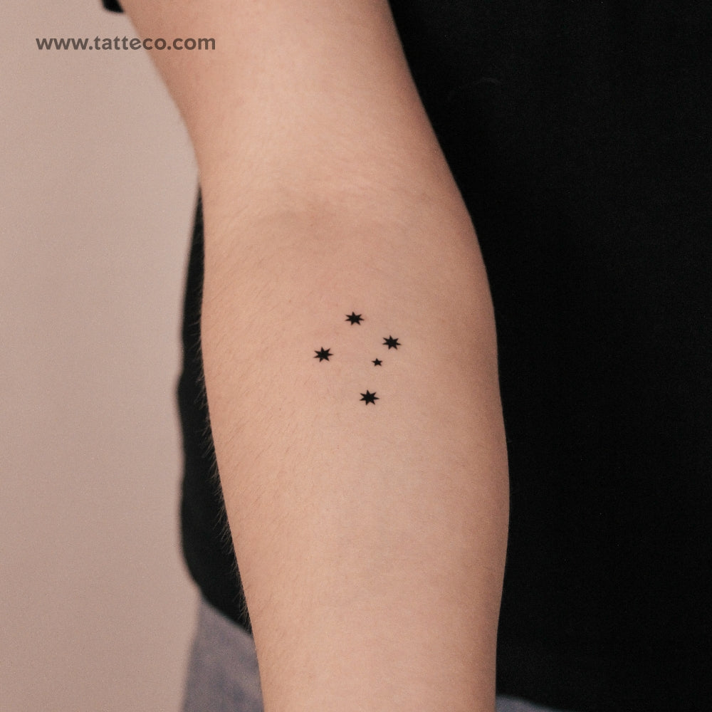 Crux Constellation Semi-Permanent Tattoo - Set of 2