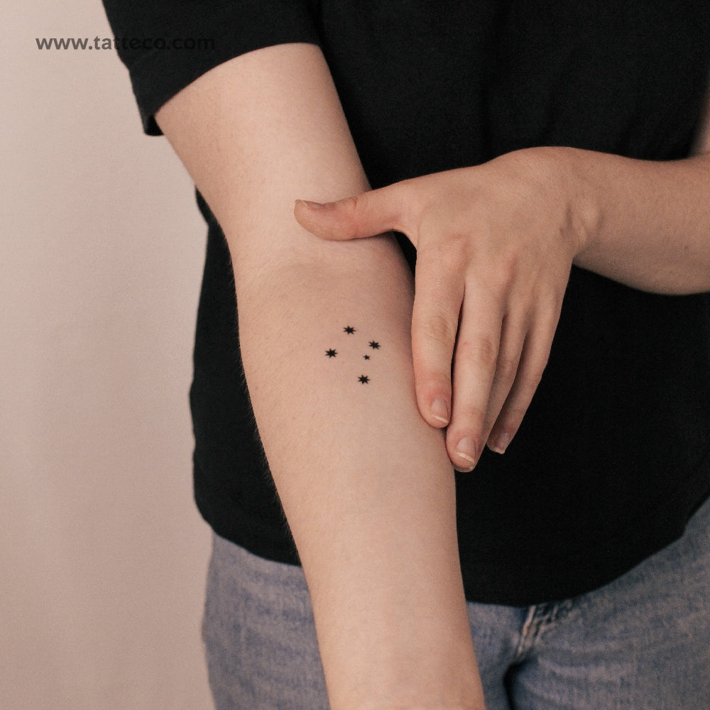 Crux Constellation Semi-Permanent Tattoo - Set of 2