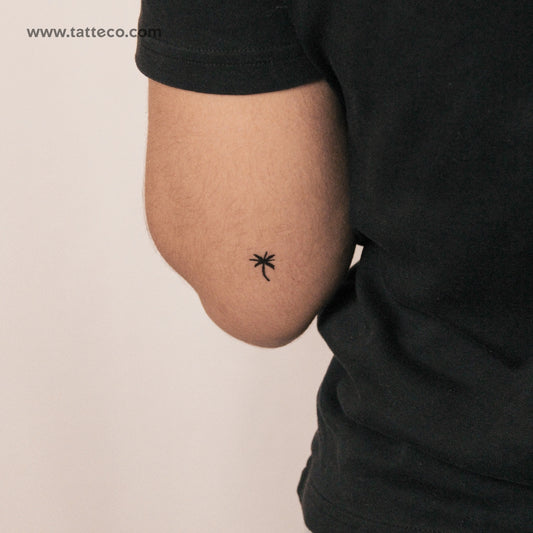 Palm Tree Semi-Permanent Tattoo - Set of 2