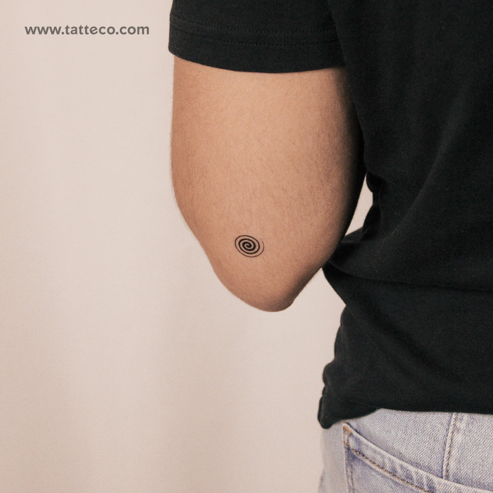 Little Spiral Semi-Permanent Tattoo - Set of 2