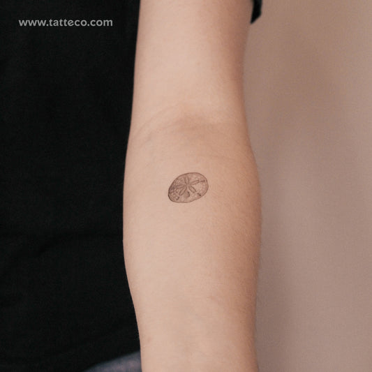 Sand Dollar Semi-Permanent Tattoo - Set of 2