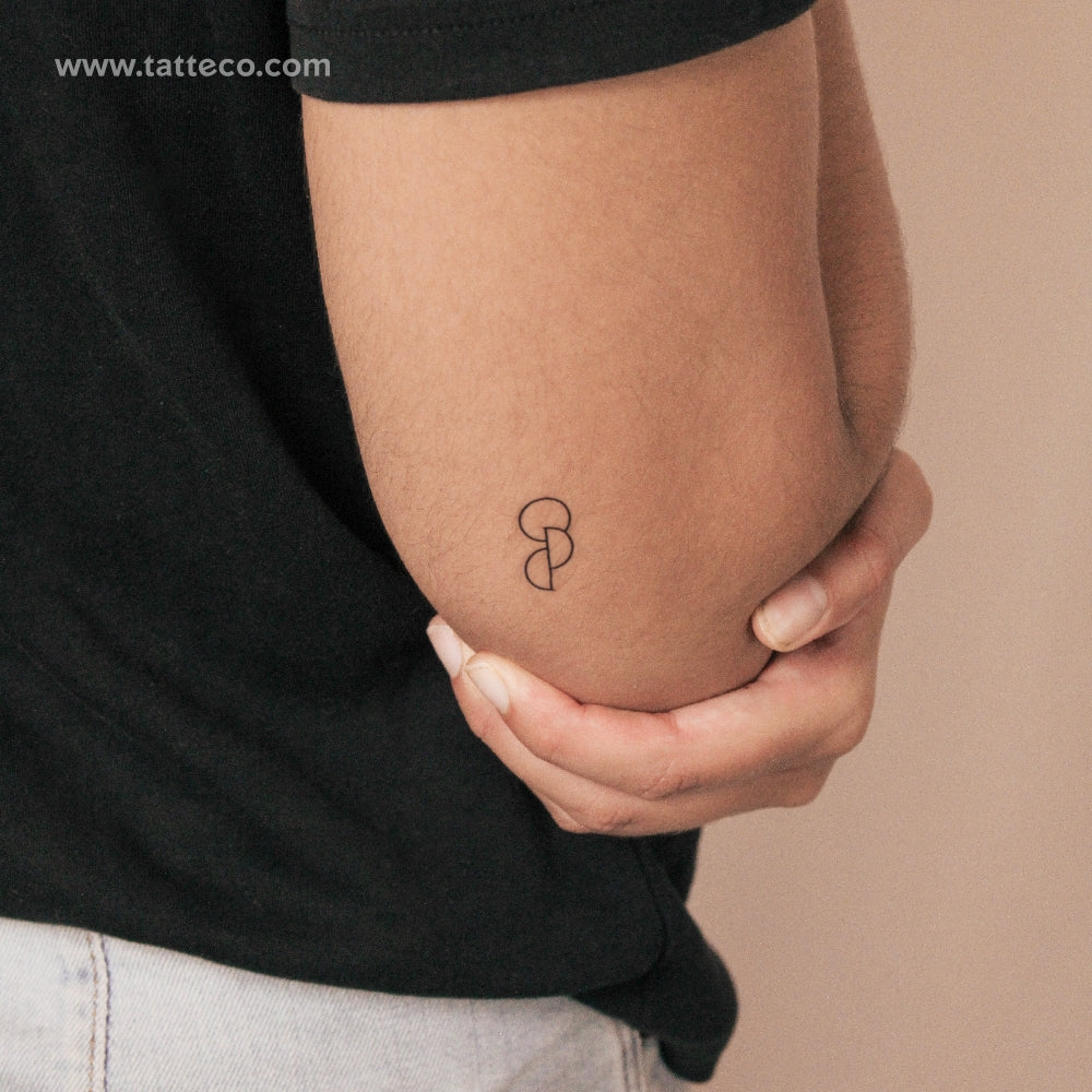 Organ Donor Symbol Semi-Permanent Tattoo - Set of 2
