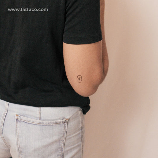 Organ Donor Symbol Semi-Permanent Tattoo - Set of 2