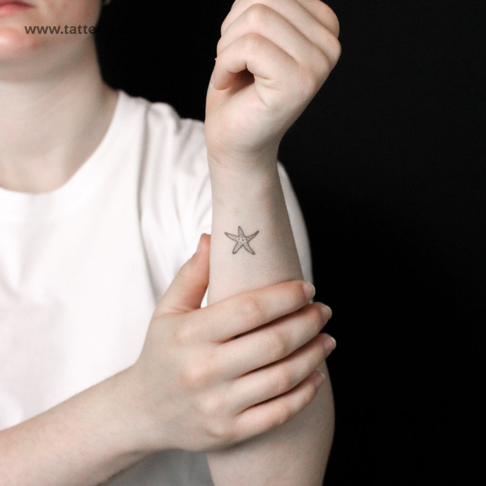 Starfish Semi-Permanent Tattoo - Set of 2