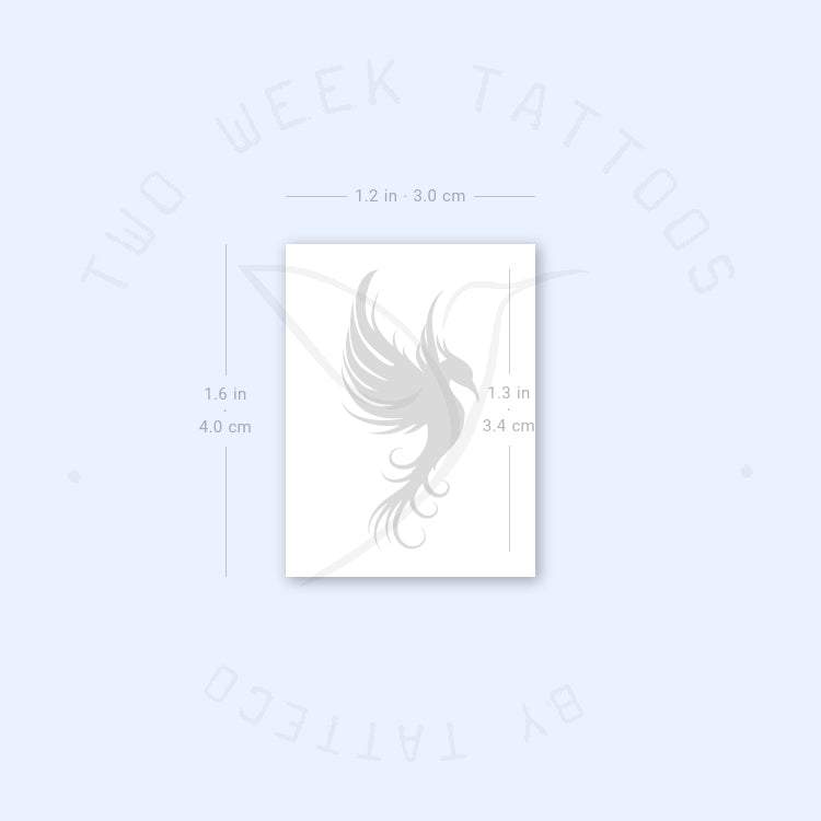 Phoenix Semi-Permanent Tattoo - Set of 2