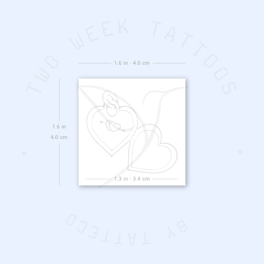 Pendant Semi-Permanent Tattoo - Set of 2