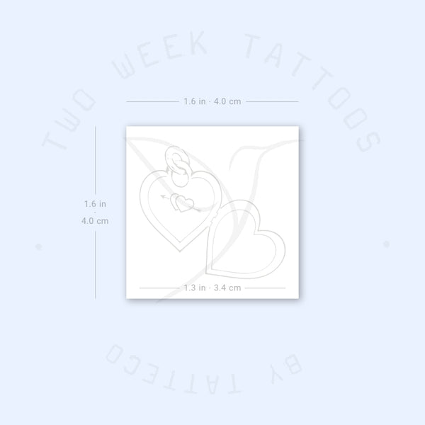 Pendant Semi-Permanent Tattoo - Set of 2