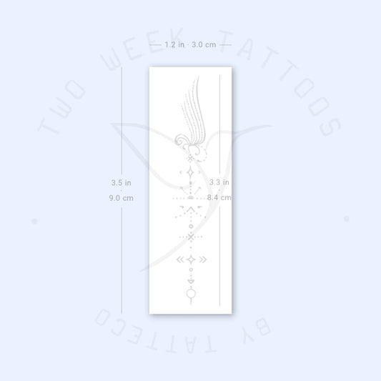 Tatuaje semipermanente para el pulgar (juego de 2)