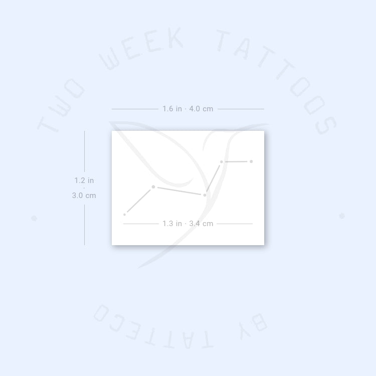 Vulpecula Semi-Permanent Tattoo - Set of 2