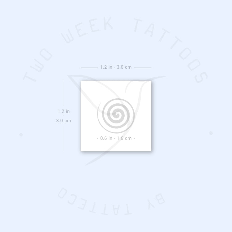 Little Spiral Semi-Permanent Tattoo - Set of 2