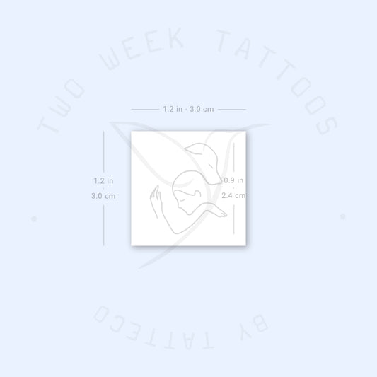 Best Friends Semi-Permanent Tattoo - Set of 2