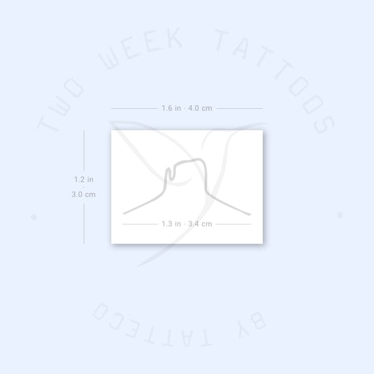 Tatuaje semipermanente de Monument Valley - Juego de 2