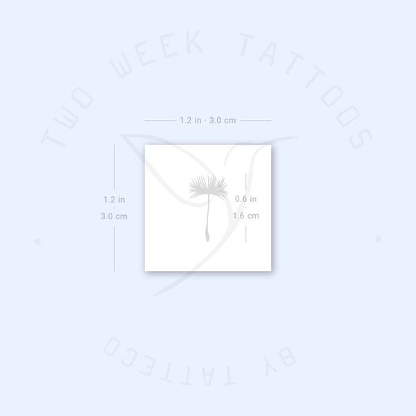 Tiny Dandelion Seed Semi-Permanent Tattoo - Set of 2