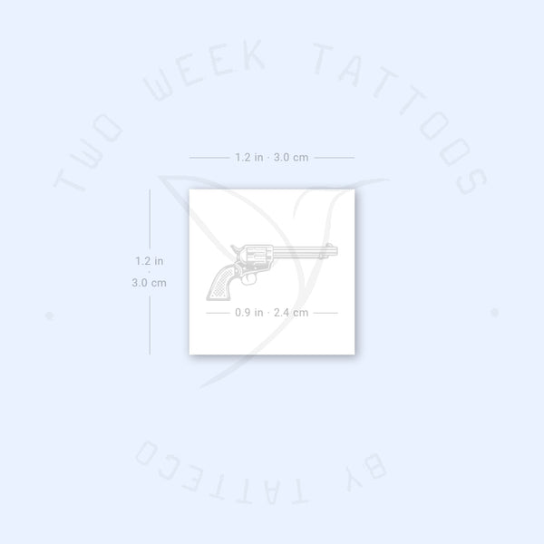 Revolver Semi-Permanent Tattoo - Set of 2