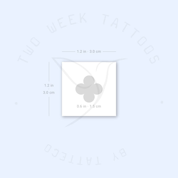 Quatrefoil Semi-Permanent Tattoo - Set of 2