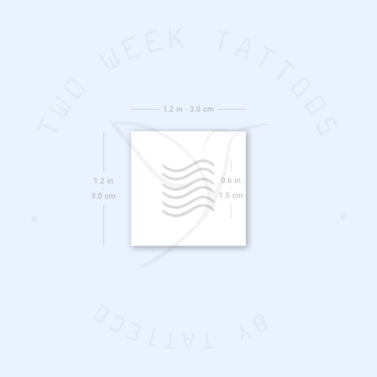 Water Semi-Permanent Tattoo - Set of 2