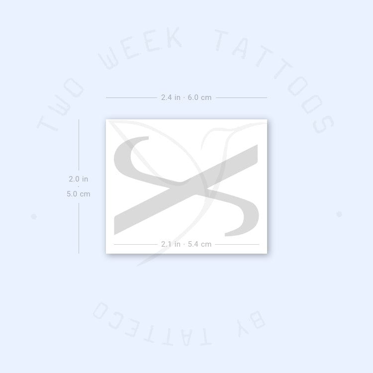 JB's Chi Semi-Permanent Tattoo - Set of 2