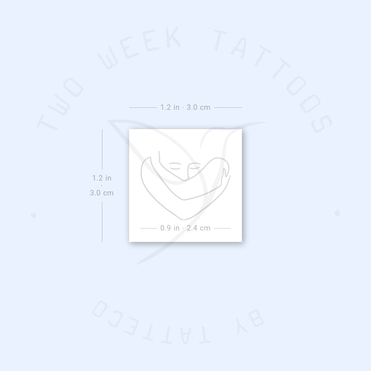 Love Myself Semi-Permanent Tattoo - Set of 2