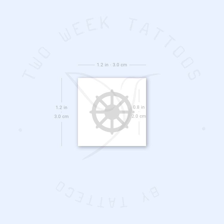 Dharmachakra Semi-Permanent Tattoo - Set of 2
