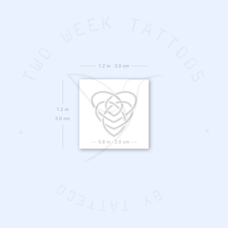 Celtic Motherhood Symbol Semi-Permanent Tattoo - Set of 2