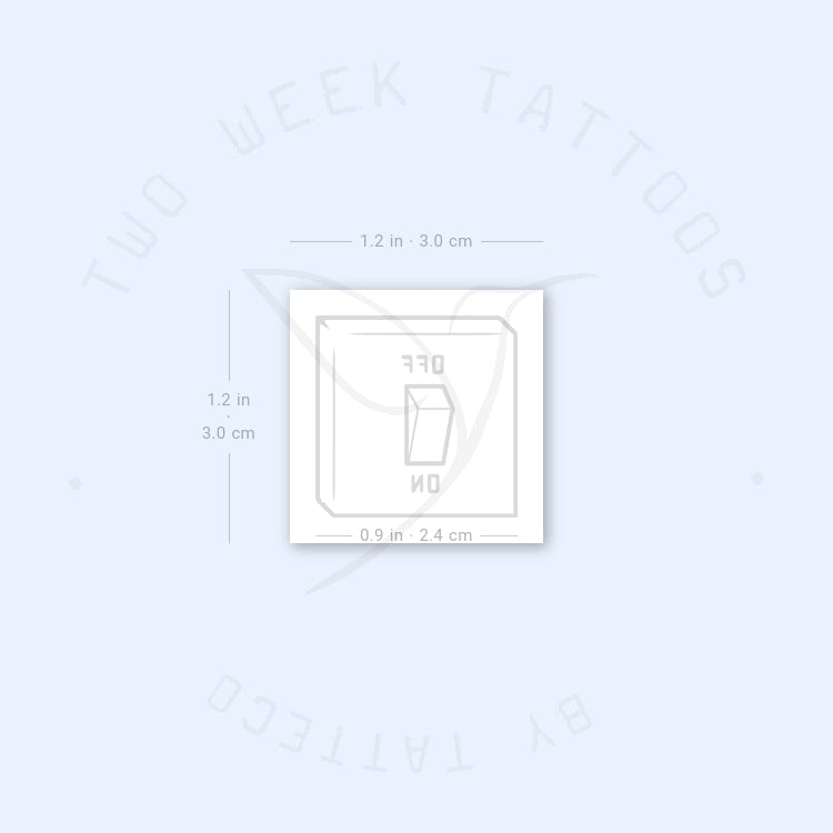 Switch Semi-Permanent Tattoo - Set of 2