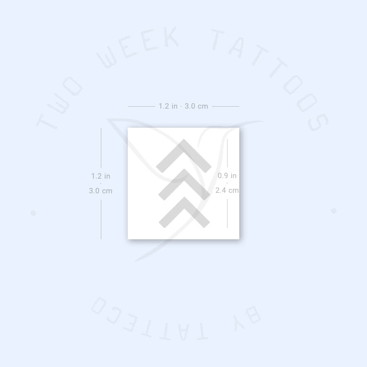 The Lucky Few Symbol Semi-Permanent Tattoo - Set of 2
