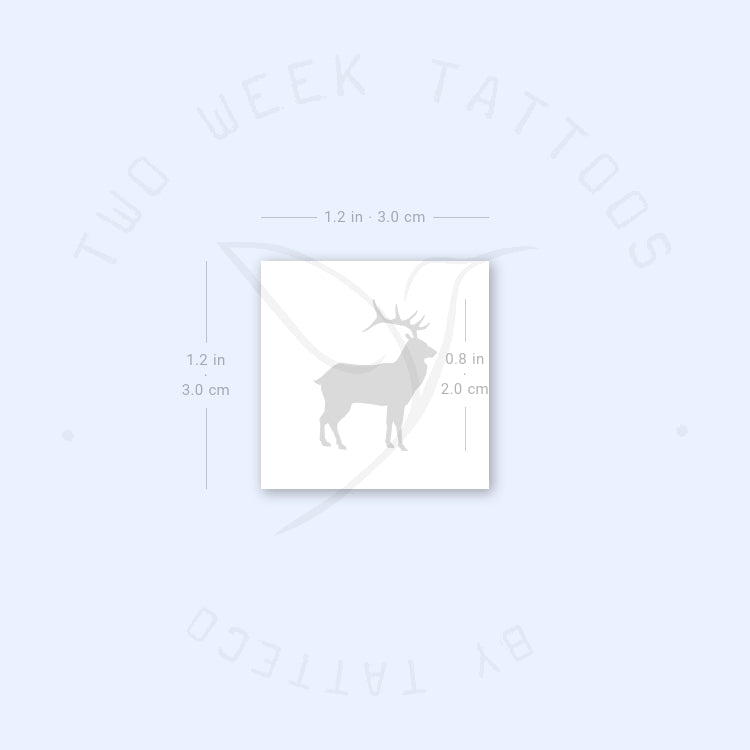 Reindeer Semi-Permanent Tattoo - Set of 2