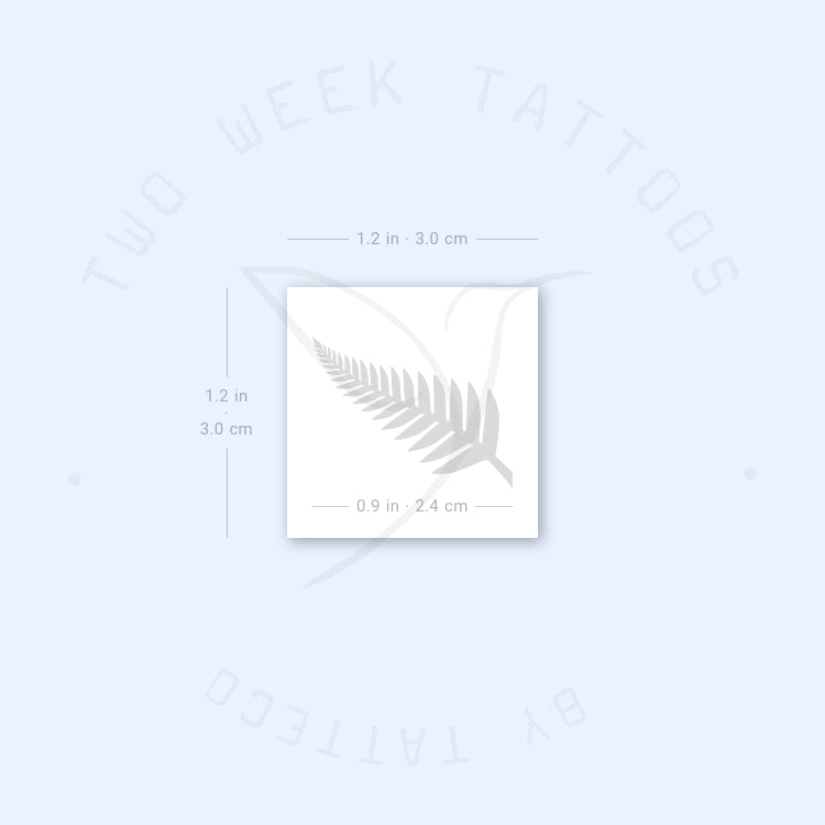 Fern Semi-Permanent Tattoo - Set of 2