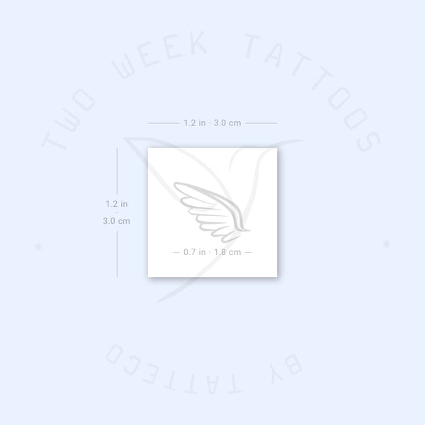 Right Wing Semi-Permanent Tattoo - Set of 2