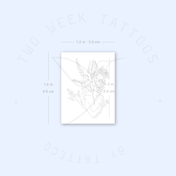 Small Blossom Semi-Permanent Tattoo - Set of 2