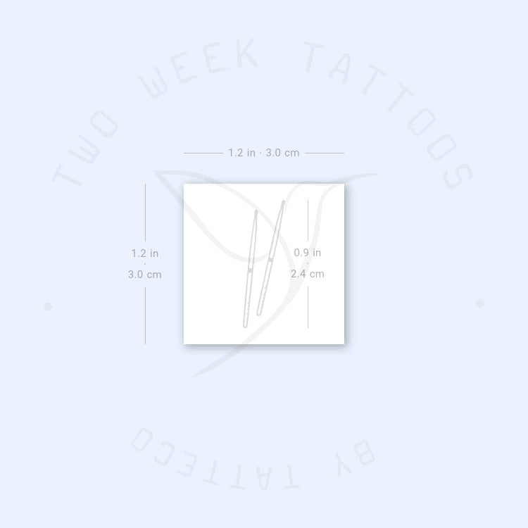 Drumsticks Semi-Permanent Tattoo - Set of 2