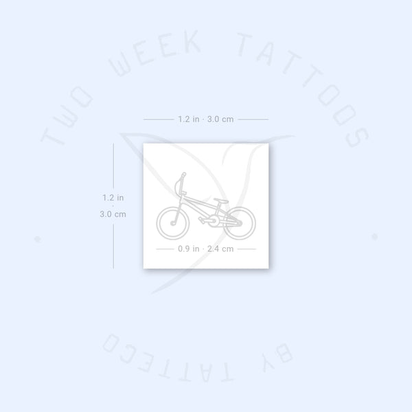 BMX Semi-Permanent Tattoo - Set of 2