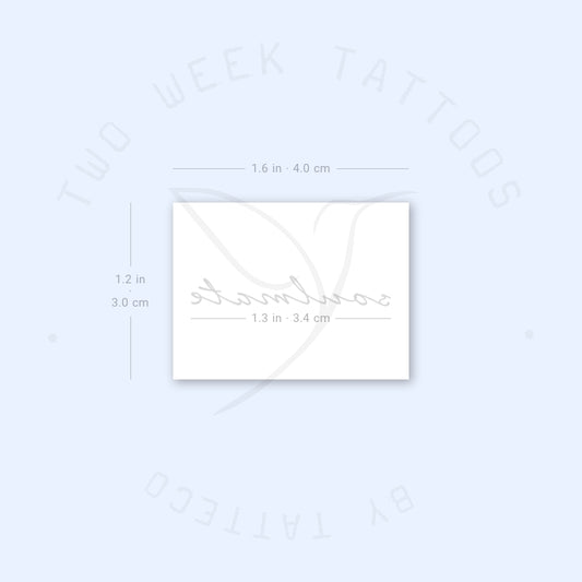Soulmate Semi-Permanent Tattoo - Set of 2