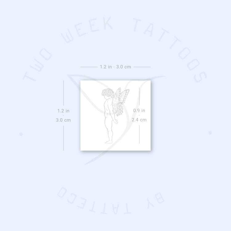Butterfly Angel Semi-Permanent Tattoo - Set of 2