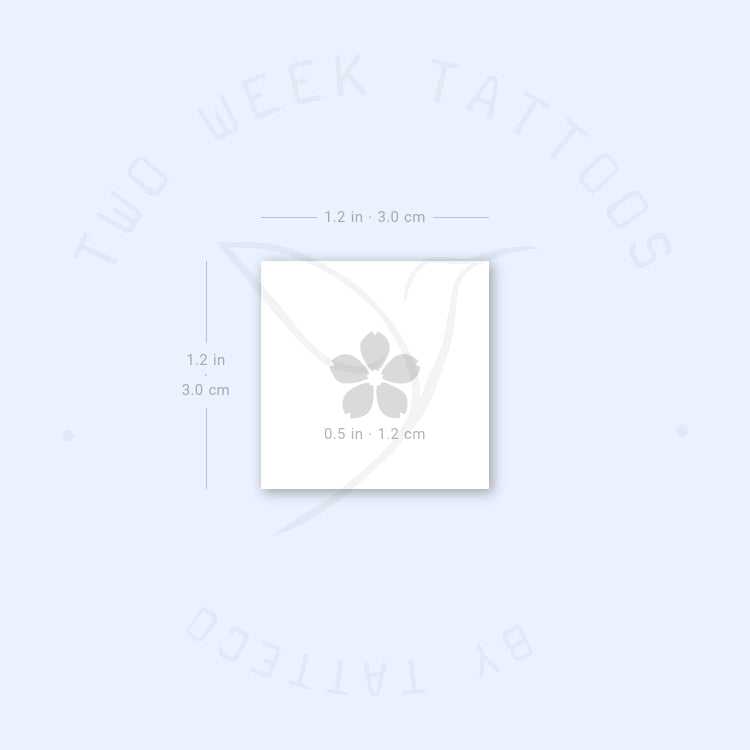 Sakura Semi-Permanent Tattoo - Set of 2