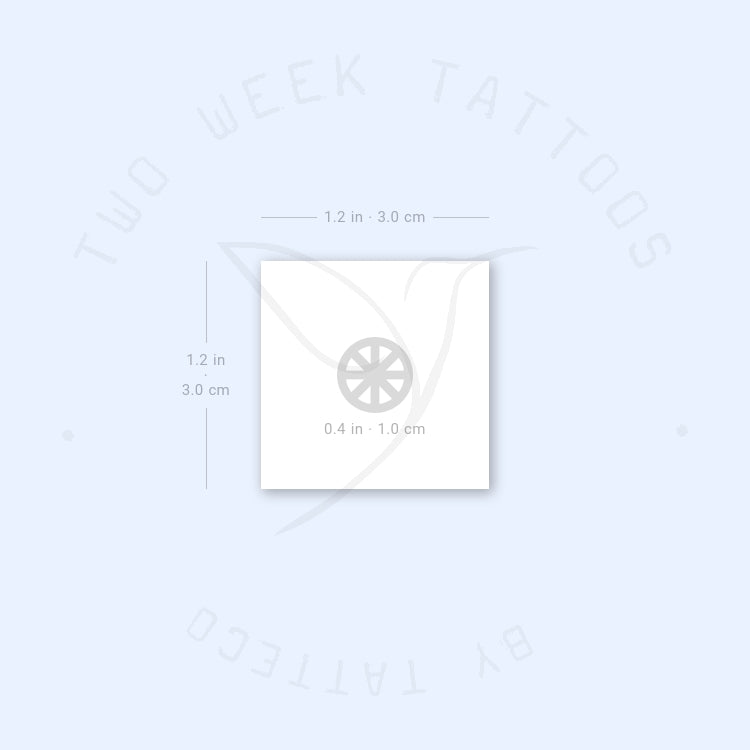 Wheel Of The Year Semi-Permanent Tattoo - Set of 2