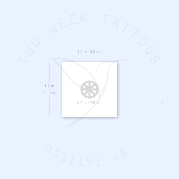 Wheel Of The Year Semi-Permanent Tattoo - Set of 2