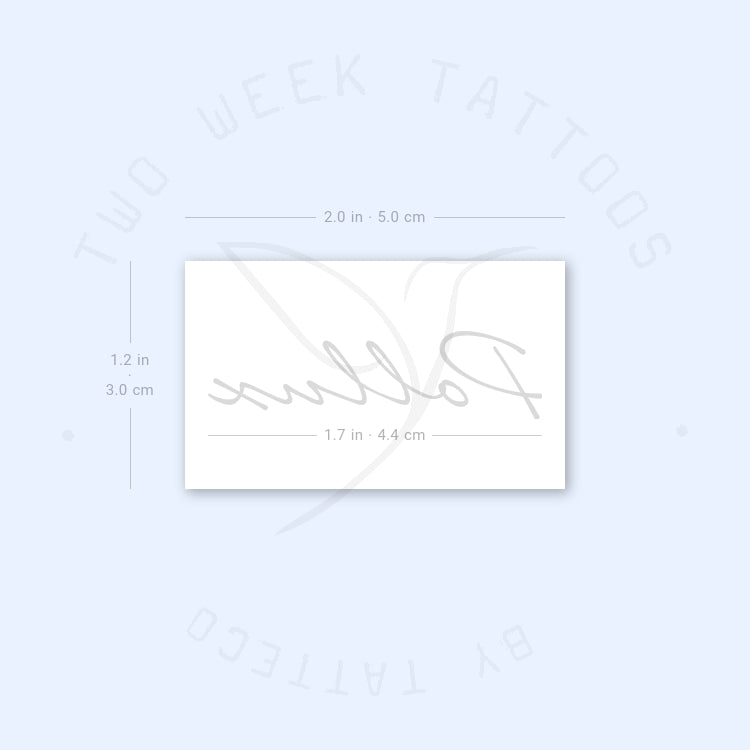Pollux Semi-Permanent Tattoo - Set of 2