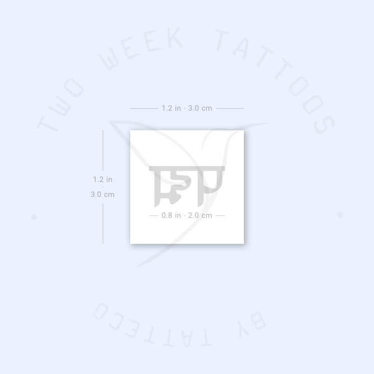 Padma Sanskrit Semi-Permanent Tattoo - Set of 2