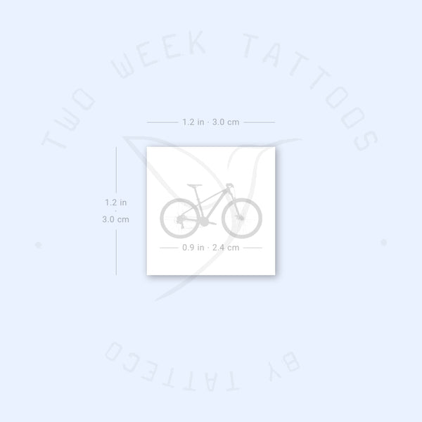 Mountain Bike Semi-Permanent Tattoo - Set of 2