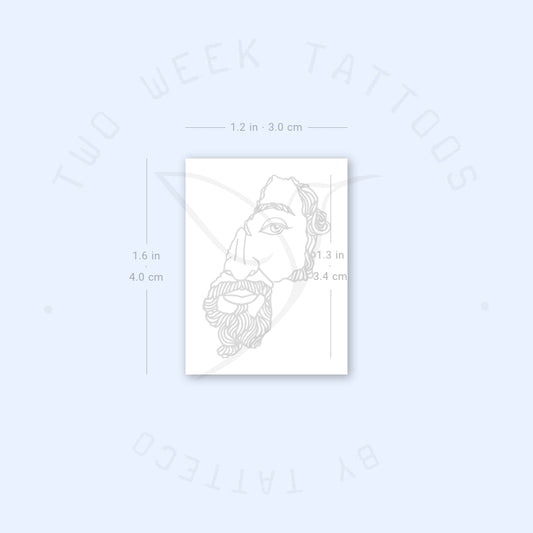 Tatuaje semipermanente de Marco Aurelio - Juego de 2