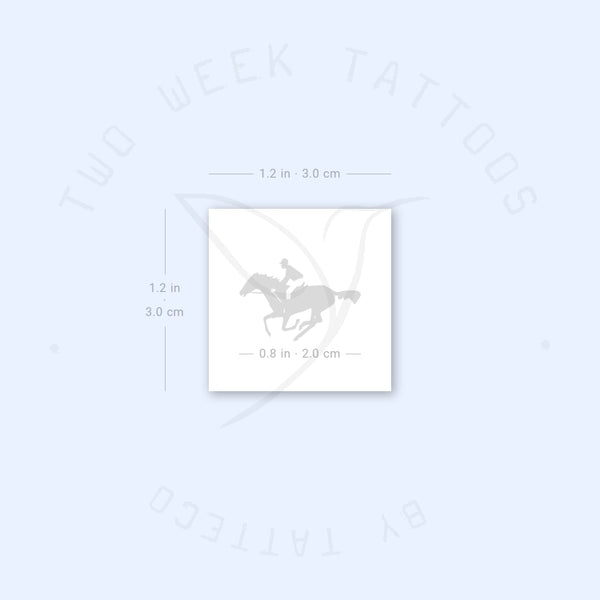 Jockey Semi-Permanent Tattoo - Set of 2