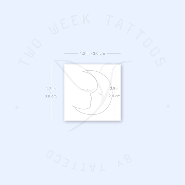 Moon Kiss Semi-Permanent Tattoo - Set of 2